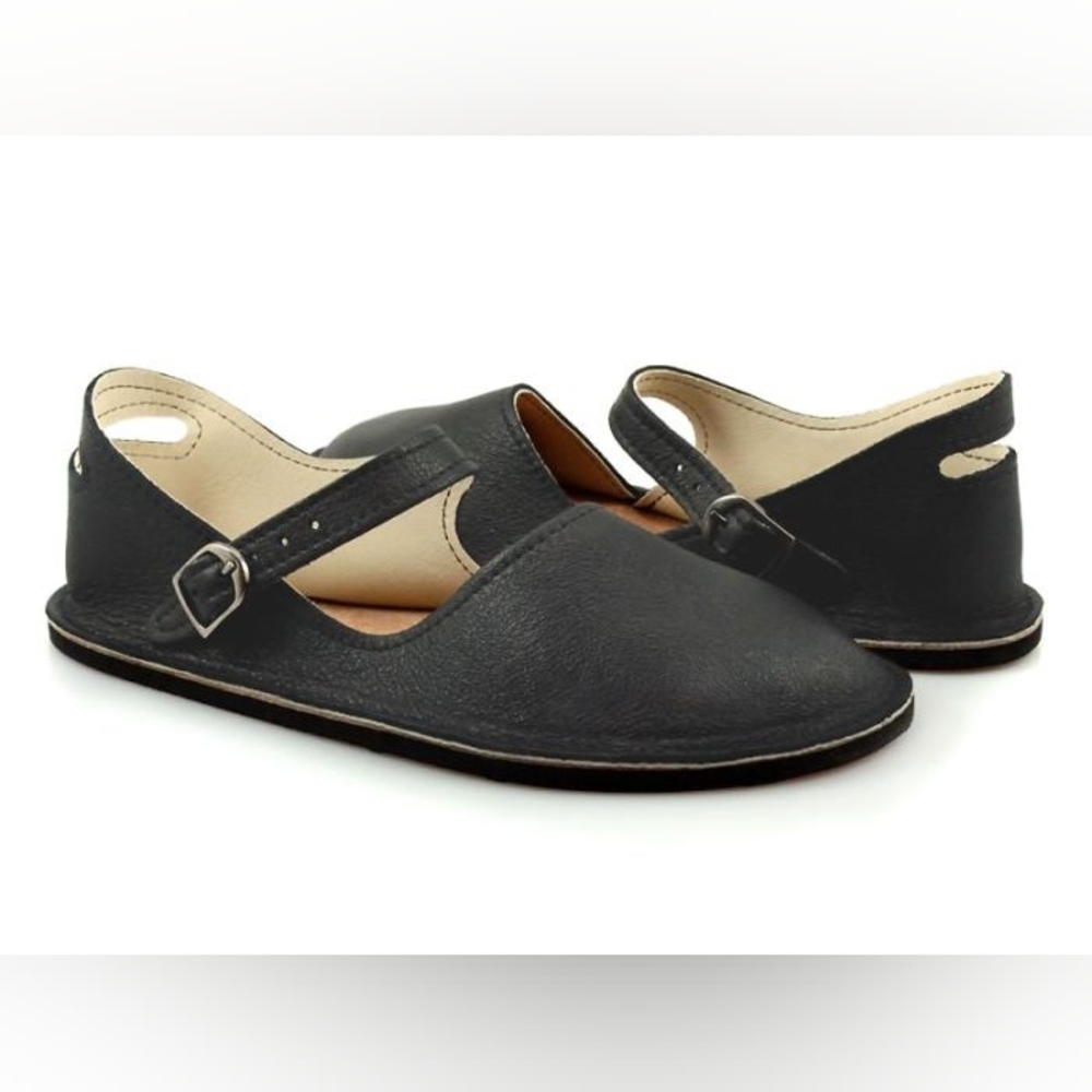 SOFTSTAR Merry Jane Black Flats ** SZ 7